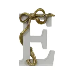 8.25" Gold Bow Monogram Letter by Ashland&reg; E