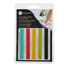 Manuscript CalliCreative Mixed Color Flat Lettering Pencil Refill Leads