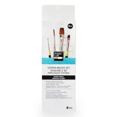 4-Piece Mixed Media Vienna Brush Set No.1 by Artist's Loft&reg;
