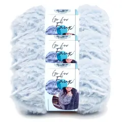 3 Pack Lion Brand&reg; Go for Faux&reg; YarnBlue Bengal