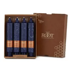 Root Candles 7" Unscented Timberline&trade; Collenette Taper Candles, 4ct. Abyss