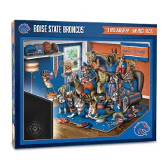 College Football Purebred Fans A Real Nailbiter 500 Piece Puzzle Boise State Broncos