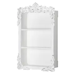 American Art Decor Balos Carved Wall Shelves - 18" x 28" x 6"