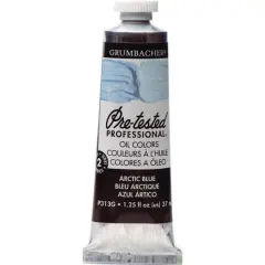 Grumbacher&reg; Pre-Tested Professional&reg; Oil Color Paint, 37mL Arctic Blue