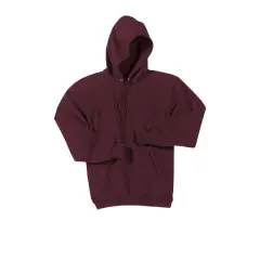 Port & Company&reg; Tall Essential Fleece Pullover Hooded Sweatshirt Maroon