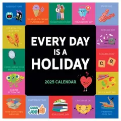 TF Publishing 2025 Every Day's a Holiday Wall Calendar