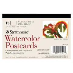 Strathmore&reg; Watercolor Postcards, 4" x 6"