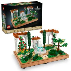 LEGO&reg; Icons Fountain Garden Home and Office Decor, Building Set for Adults 10359