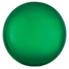 Orbz&reg; 16" Round Matte Balloon Green