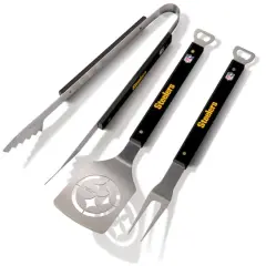 NFL Spirit Series 3-Piece BBQ Set Pittsburgh Steelers