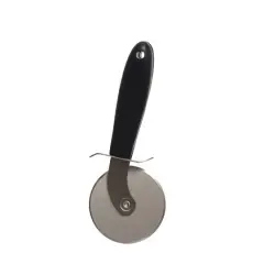Hello Honey&reg; 8" Stainless Steel Pizza Cutter with Walnut Handle