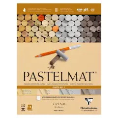Clairefontaine Premium Palette No.1 Pastelmat Pad, 7" x 9.5"