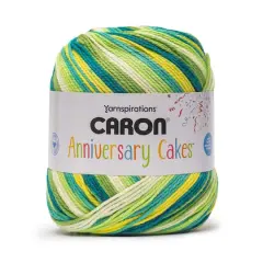Caron&reg; Anniversary Cakes&trade; Yarn Green Flash
