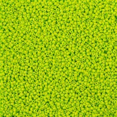 John Bead Terra Intensive 11/0 Czech Glass Seed Beads, 250g Light Green Matte