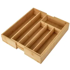Kitchen Details Bamboo Expandable Cutlery Tray