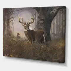 Designart - The Impending Challenge - Lake House Premium Canvas Wall Art