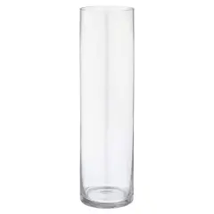 14" Clear Glass Cylinder Vase by Ashland&reg;