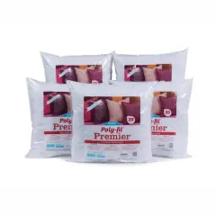 Poly-Fil&reg; Premier&trade; 5ct. Ultra Plush Pillow Inserts, 20" x 20"