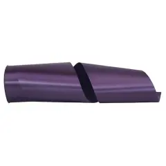 JAM Paper 6" x 50yd. Single Face Satin Allure Ribbon Plum