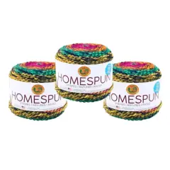 3 Pack Lion Brand&reg; Homespun&reg; New Look Yarn Cinco de Mayo