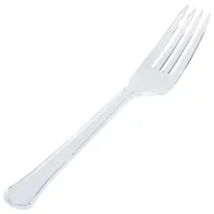 JAM Paper Premium Utensils Plastic Forks Party Pack, 48ct. Clear