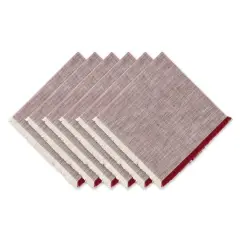 DII&reg; Redwood Tonal Fringe Cloth Dinner Napkins, 6ct.