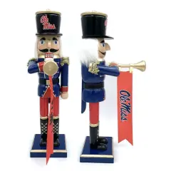 14" College Bugler Nutcracker Mississippi