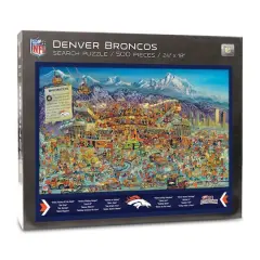 Joe Journeyman NFL 500 Piece Jigsaw Puzzle Denver Broncos
