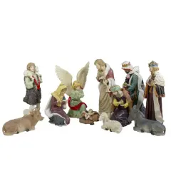 18" Nativity Figurine Set, 11pc.