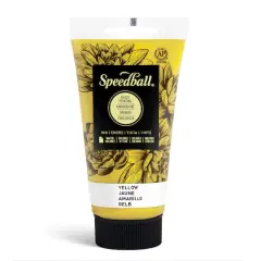 Speedball&reg; Water-Soluble Block Printing Ink Yellow