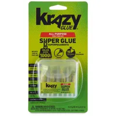 Krazy Glue&reg; All Purpose Super Glue Singles, 4ct.