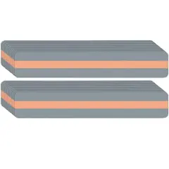 Ashley Productions Peach Sentence Strip Reading Guide, 24ct.