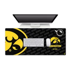 College Football Logo Series Desk Pad Iowa Hawkeyes
