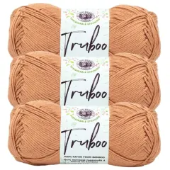 3 Pack Lion Brand&reg; Truboo Yarn Sienna