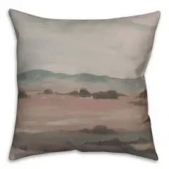 Grass Plains Throw Pillow