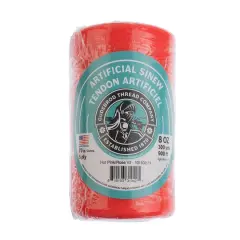 Gudebrod Artificial Sinew, 300yd. Hot Pink