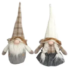 Santa's Workshop 10" Country Gnomes Set