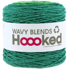Hoooked Wavy Blends Recycled Cotton Yarn Lush Mint