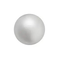 Preciosa Maxima 12mm Round Nacre Pearls, 6ct. Light Gray