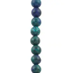 Chrysocolla Round Beads, 6mm by Bead Landing&trade;