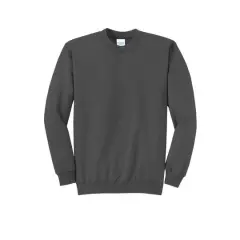 Port & Company&reg; Neutrals Core Fleece Crewneck Sweatshirt Charcoal