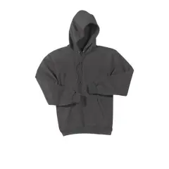 Port & Company&reg; Tall Essential Fleece Pullover Hooded Sweatshirt Charcoal
