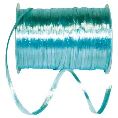 JAM Paper 1/4" Raffia Pearl Ribbon Robins Egg Blue