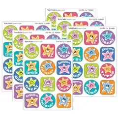 TREND Enterprises&reg; Star Me Up, Tutti-Frutti Scent Scratch 'n Sniff Stinky Stickers&reg;, 6 Packs of 48