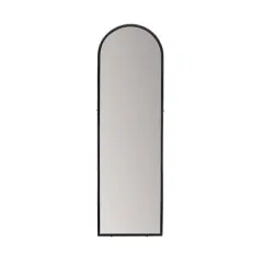 Habitat Aria 60" Black Standing Arched Mirror