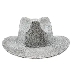 Shiny White Cowboy Hat by Celebrate It&trade;