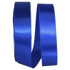 JAM Paper 1.5" x 100yd. Double Face Satin Ribbon Royal