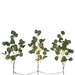 23" Pre-Lit Eucalyptus Branch Stem Set