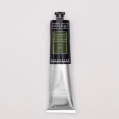 Sennelier Extra Fine Artists' Acrylic Paint, 200mL 214 Burnt Green Earth