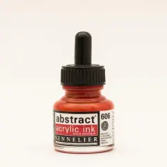 Sennelier Abstract Acrylic Ink, 30mL Cadmium Red Deep Hue